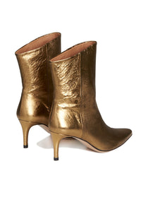 Boots Denise Metallic Gold